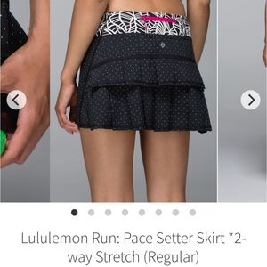 lululemon Run Pace Setter Skirt